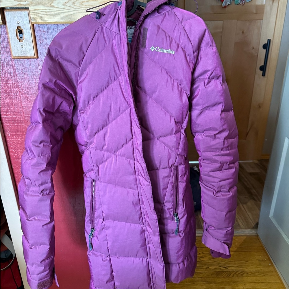 Columbia Burgundy Quilted Outerwear